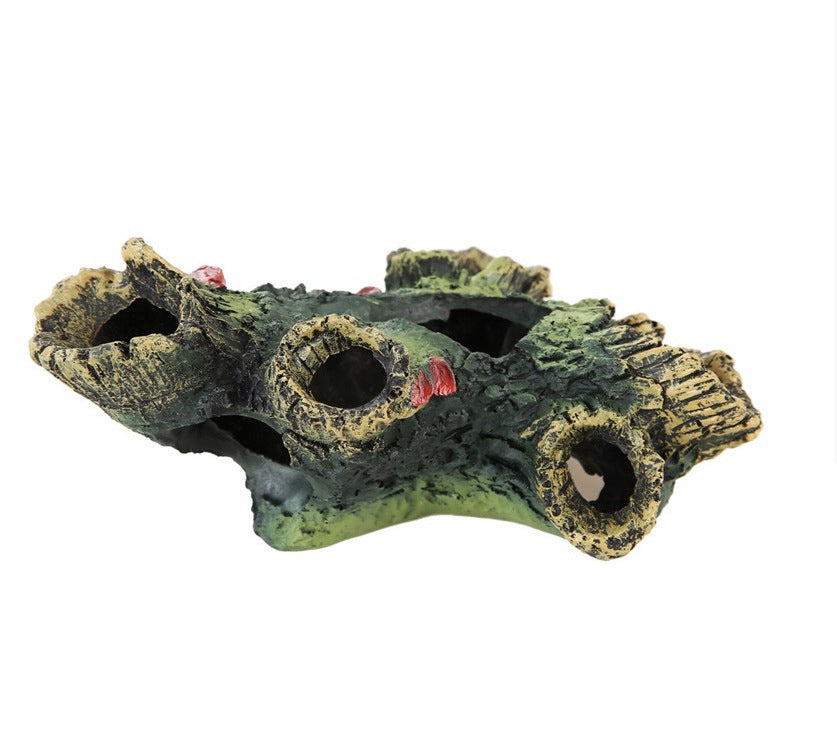 Fish tank log decoration