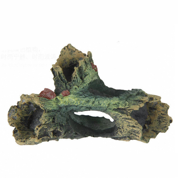 Fish tank log decoration