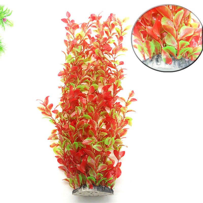 Aquarium fish tank plant