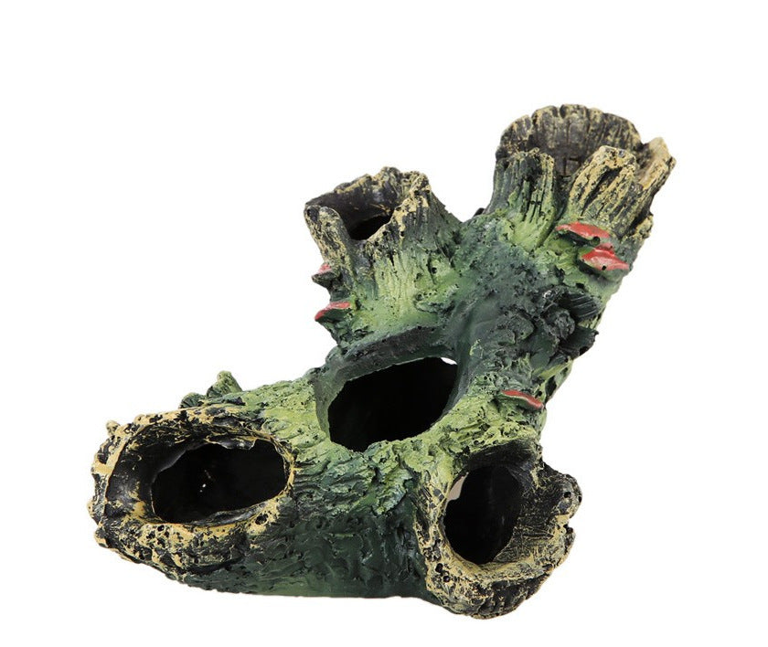 Fish tank log decoration