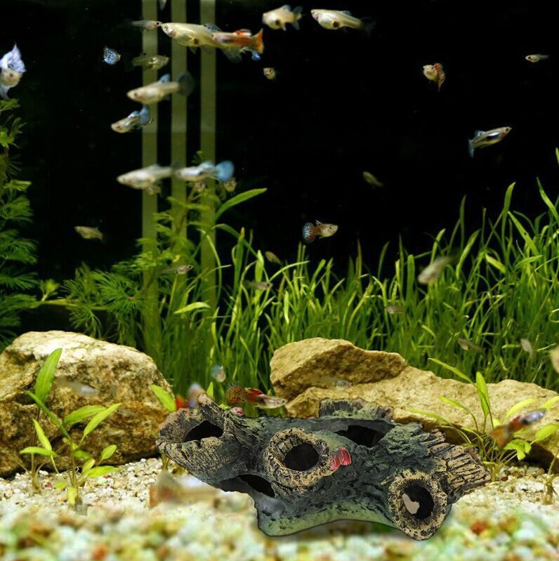 Fish tank log decoration