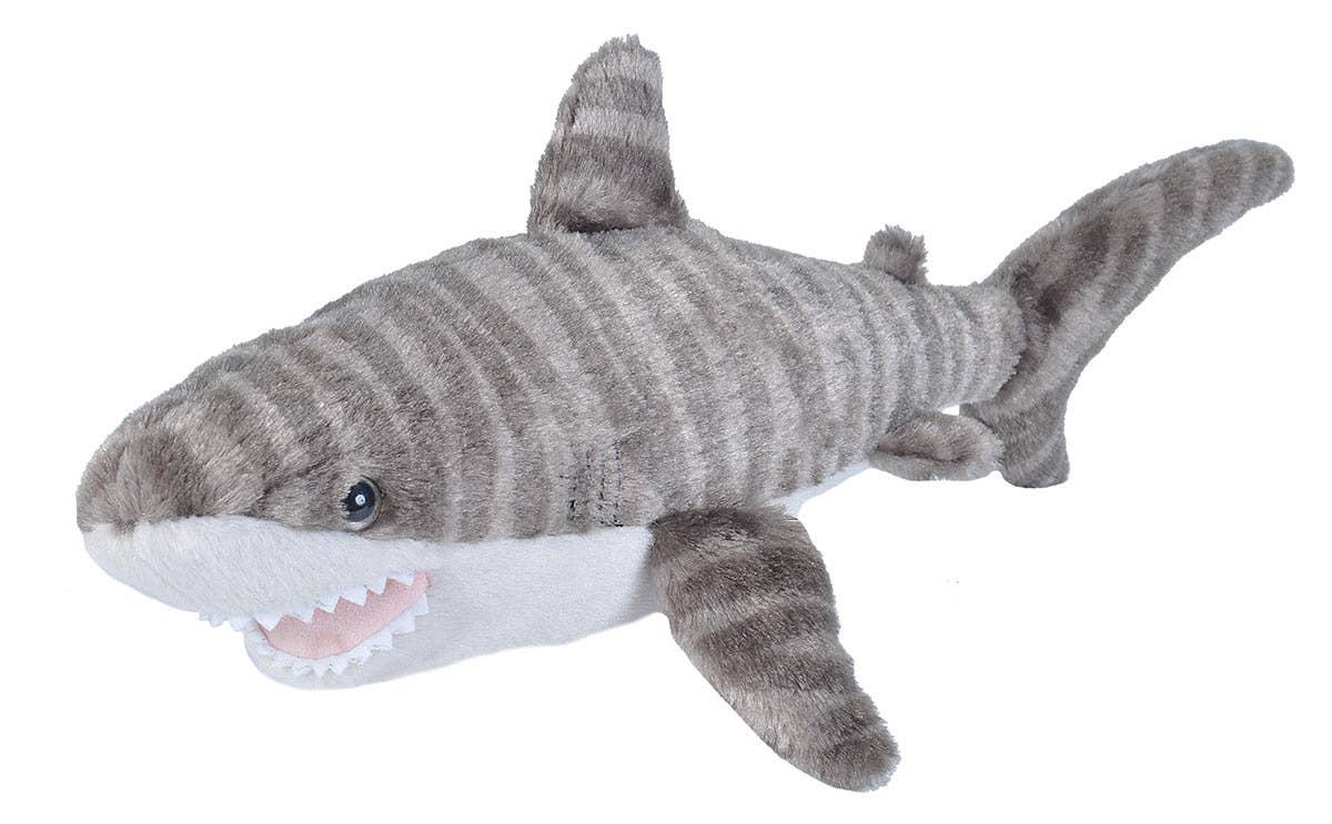 Tiger Shark Stuffed Animal 8"