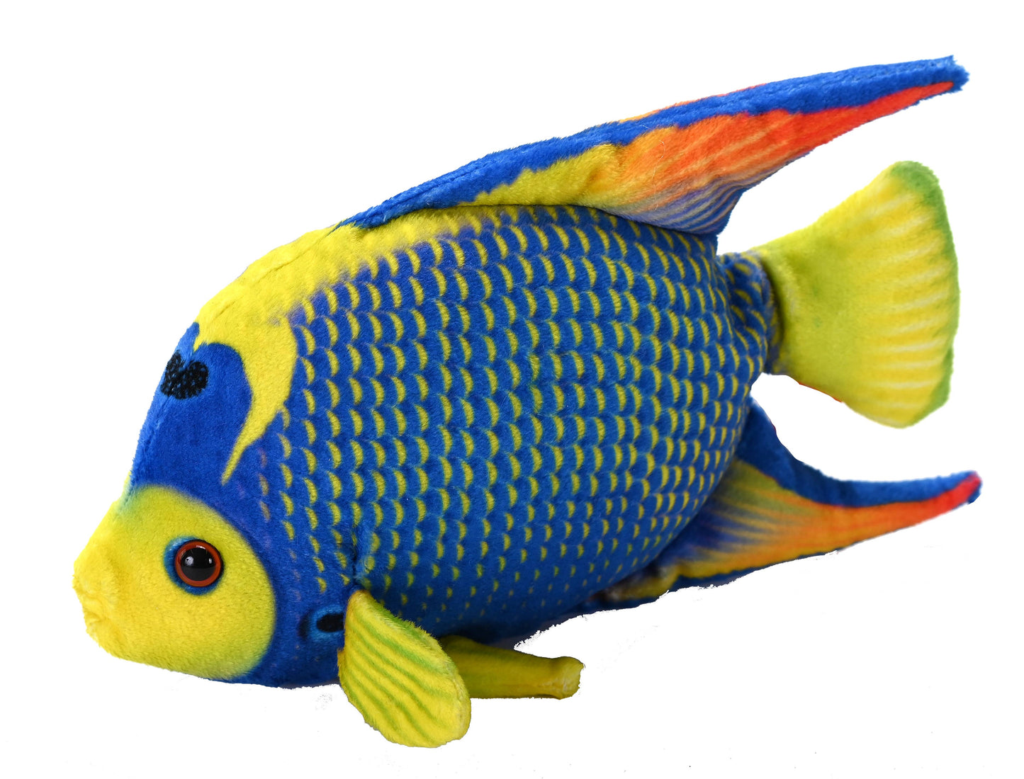Coral Reef Queen Angelfish Stuffed Animal 6"