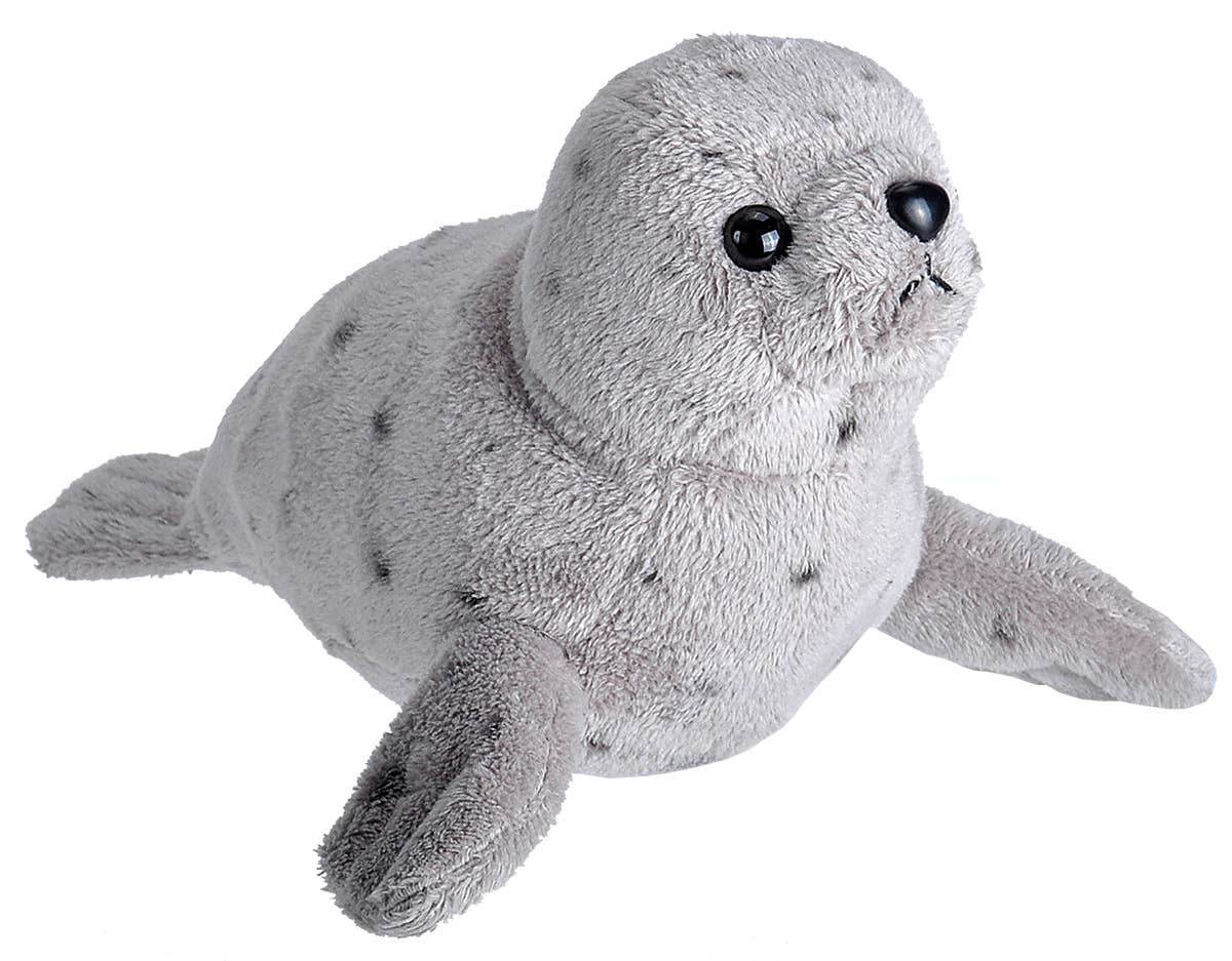 Harbor Seal Stuffed Animal W Sound 8"