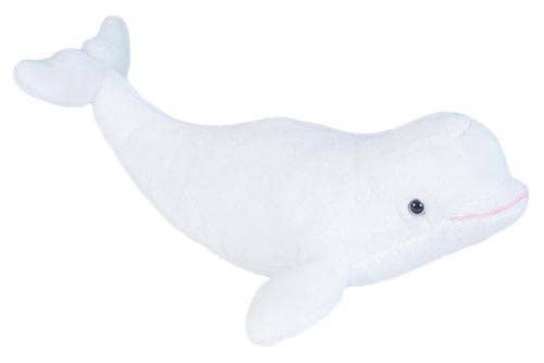 Beluga Whale Stuffed Animal 8"