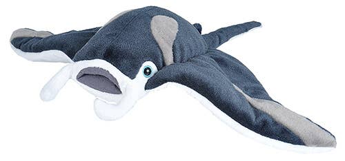 Manta Ray Stuffed Animal 12"