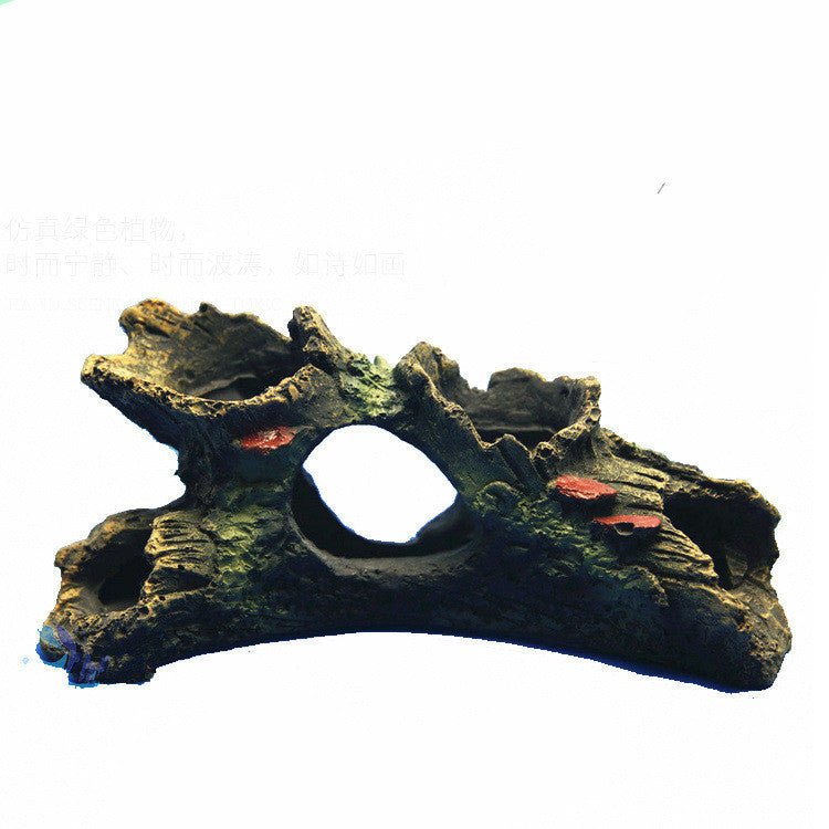 Fish tank log decoration